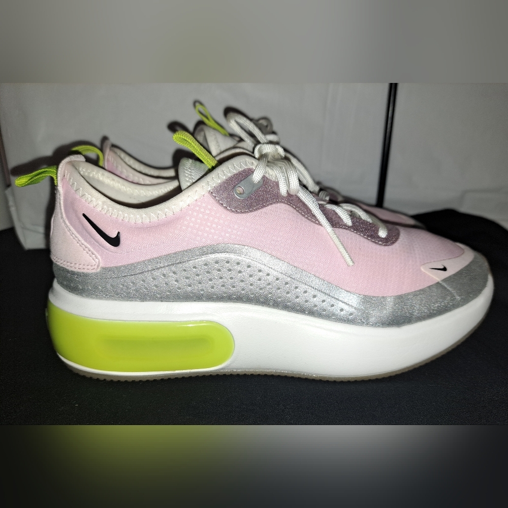 Nike Pink and Silver Women's Sneakers